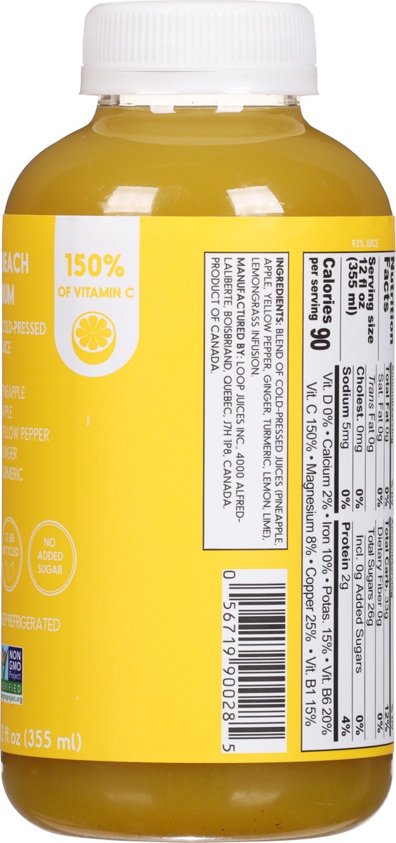 slide 12 of 13, Loop Mission Cold-Pressed Beach Bum Juice 12 fl oz, 12 fl oz