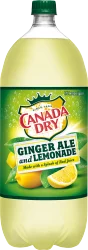 Canada Dry Ginger Ale and Lemonade Bottle