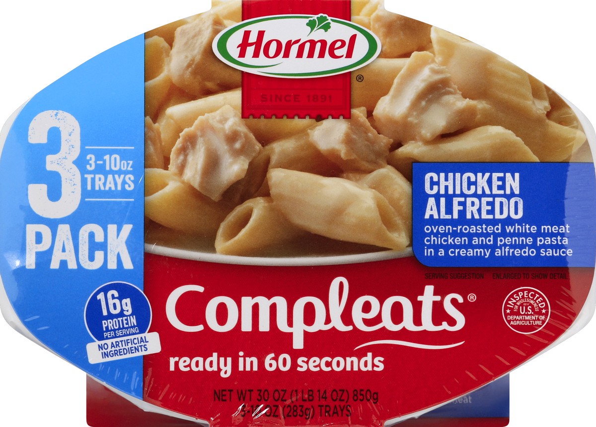 slide 5 of 6, Hormel Chicken Alfredo 3 ea, 3 ct