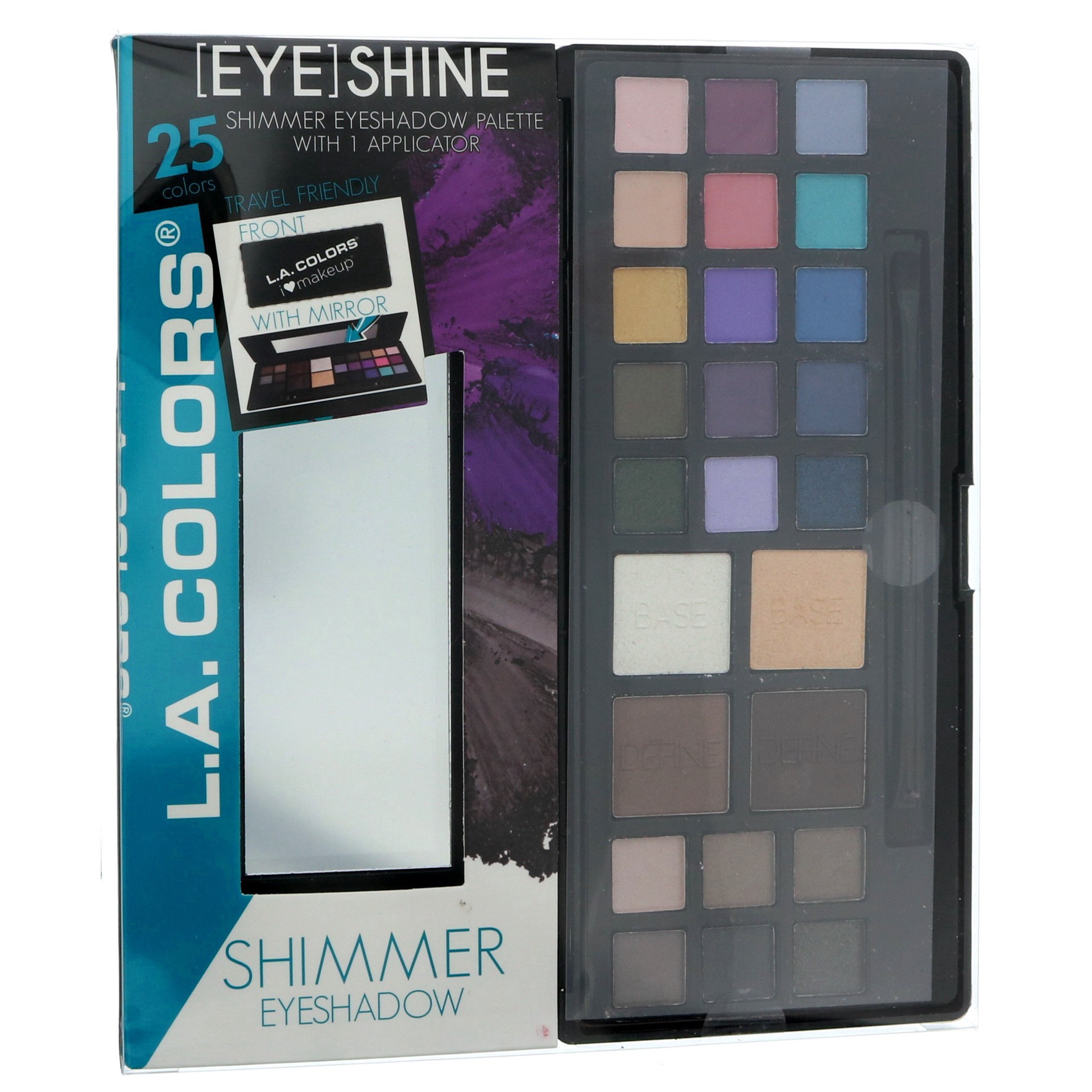 slide 1 of 1, L.A. Colors Eye Shine Eyeshadow Palette, 1 ct