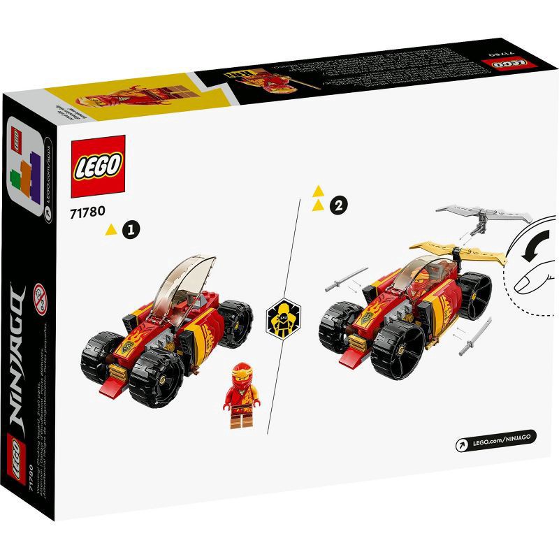 slide 4 of 6, LEGO NINJAGO Kai Ninja Race Car EVO Toy Building Set 71780, 1 ct