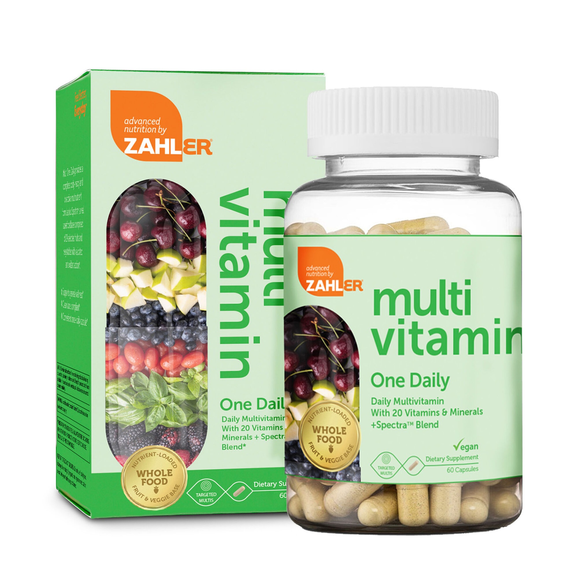 slide 1 of 1, Advanced Nutrition by Zahler Multi Vitamin Once Daily, 60 ct