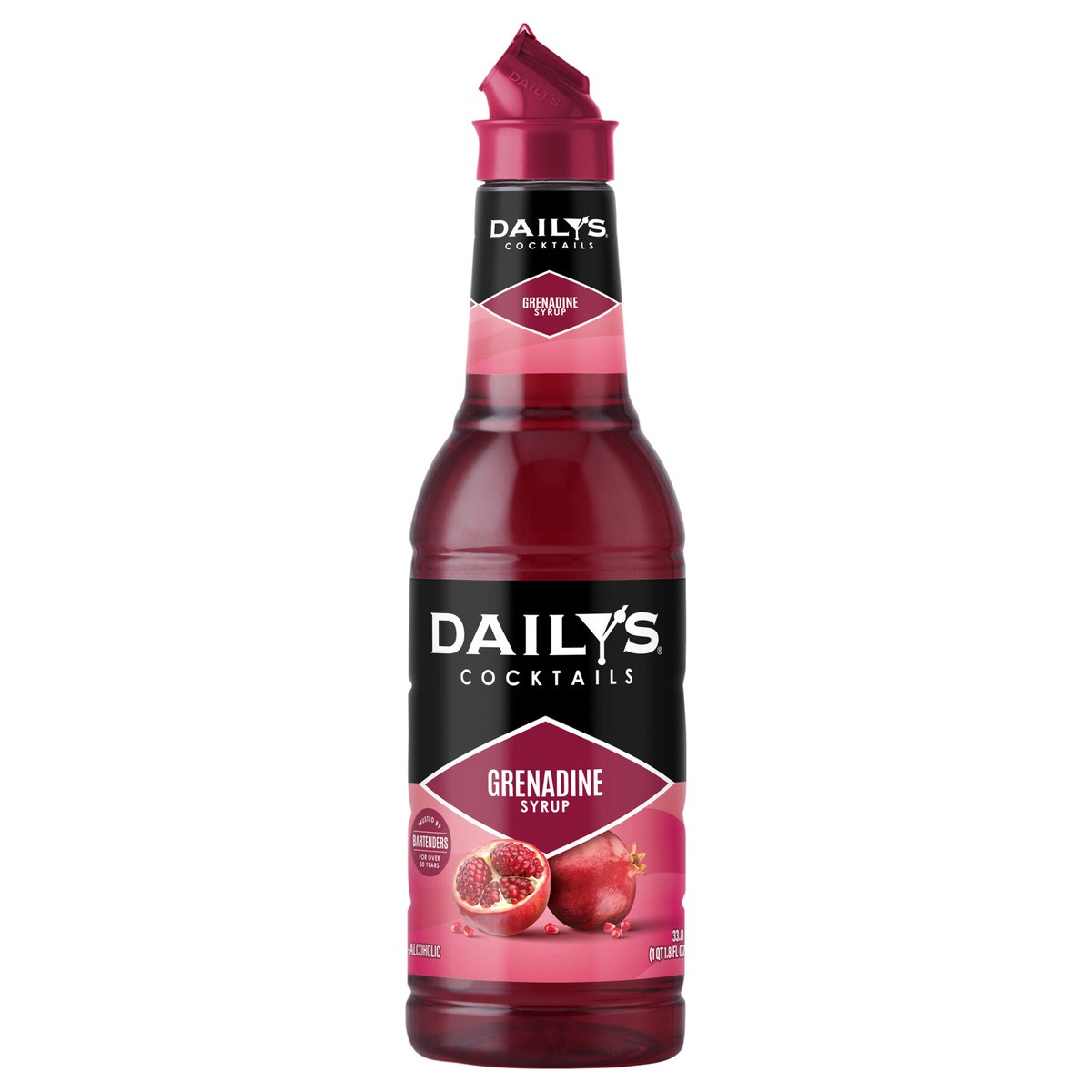 slide 1 of 13, Daily's Grenadine Syrup - 1 liter, 33.8 oz