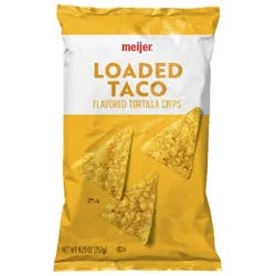 Meijer Loaded Taco Tortilla Chips, 9.75oz