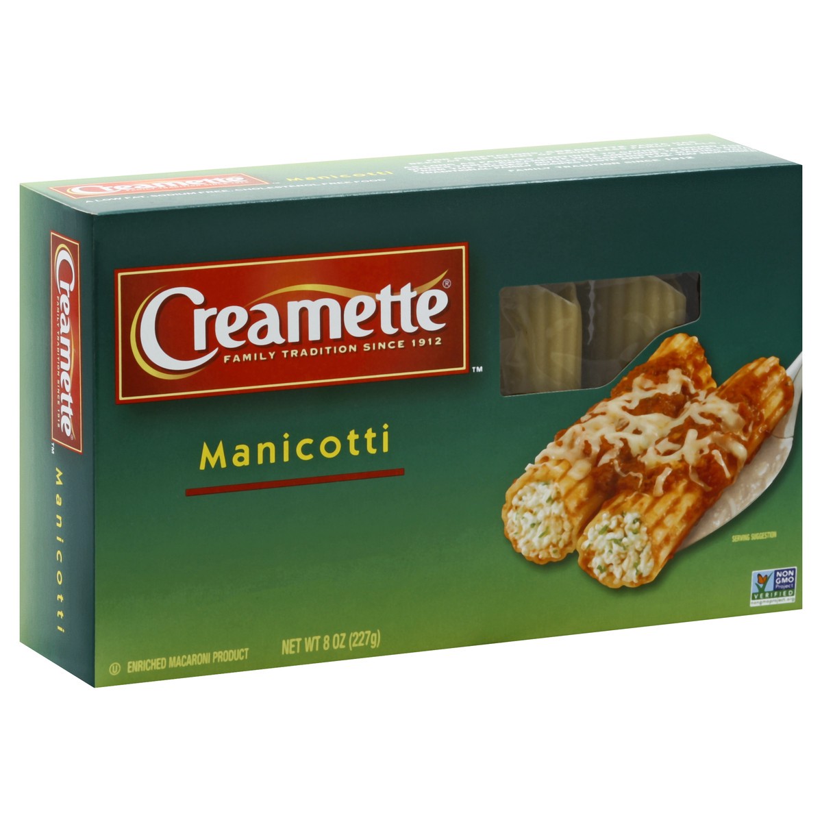 slide 4 of 5, Creamette Manicotti Pasta, 8 oz