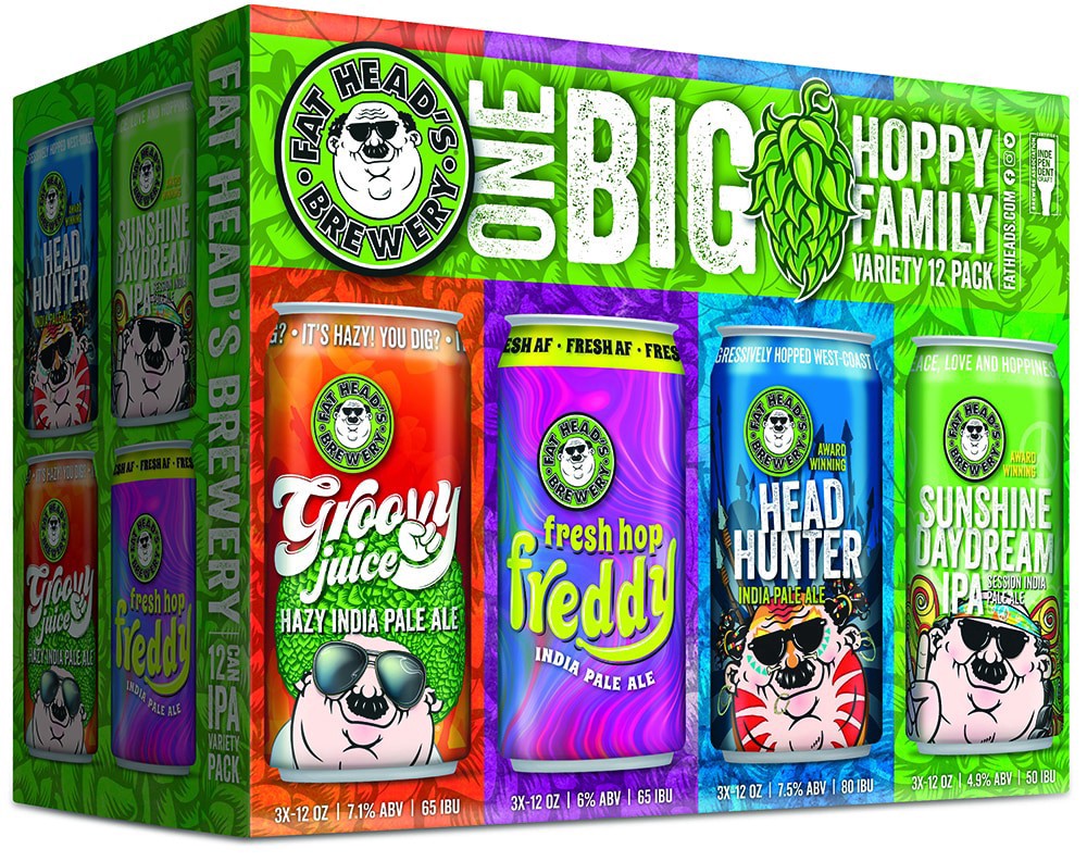 slide 2 of 2, Fat Heads Ipa Variety, 12 ct; 12 oz