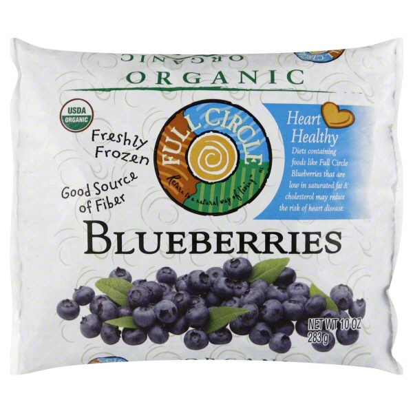 slide 1 of 1, Full Circle Market Blueberries, 10 oz