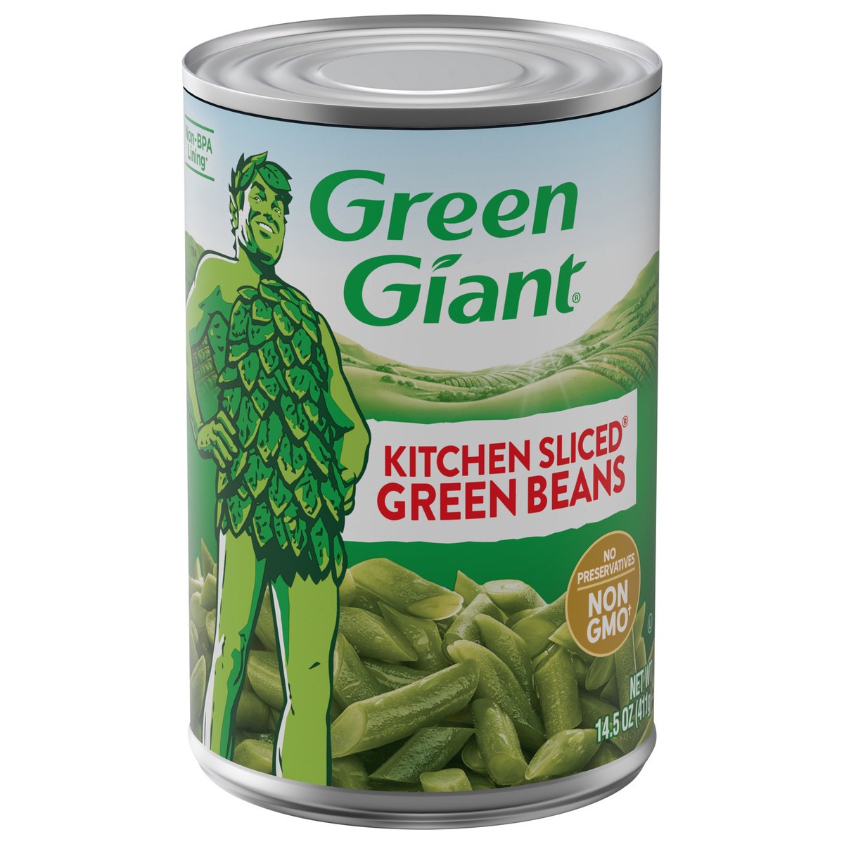 slide 1 of 9, Green Giant Green Beans, 14.5 oz