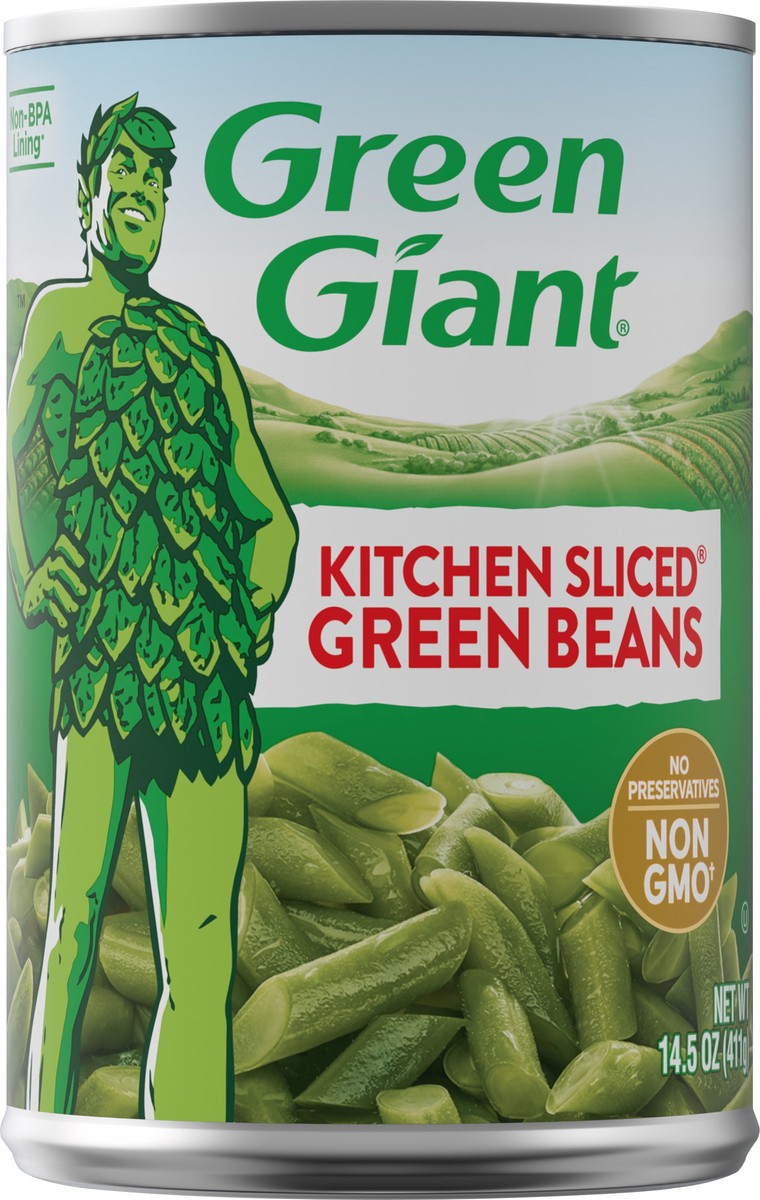 slide 6 of 9, Green Giant Green Beans, 14.5 oz