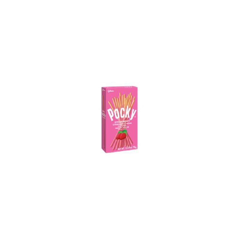slide 2 of 5, Pocky Strawberry Biscuit Sticks 2.47 oz, 2.47 oz