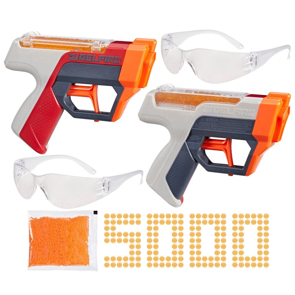 slide 5 of 5, Nerf Pro Gelfire Dual Wield Blasters - 2pk, 2 ct