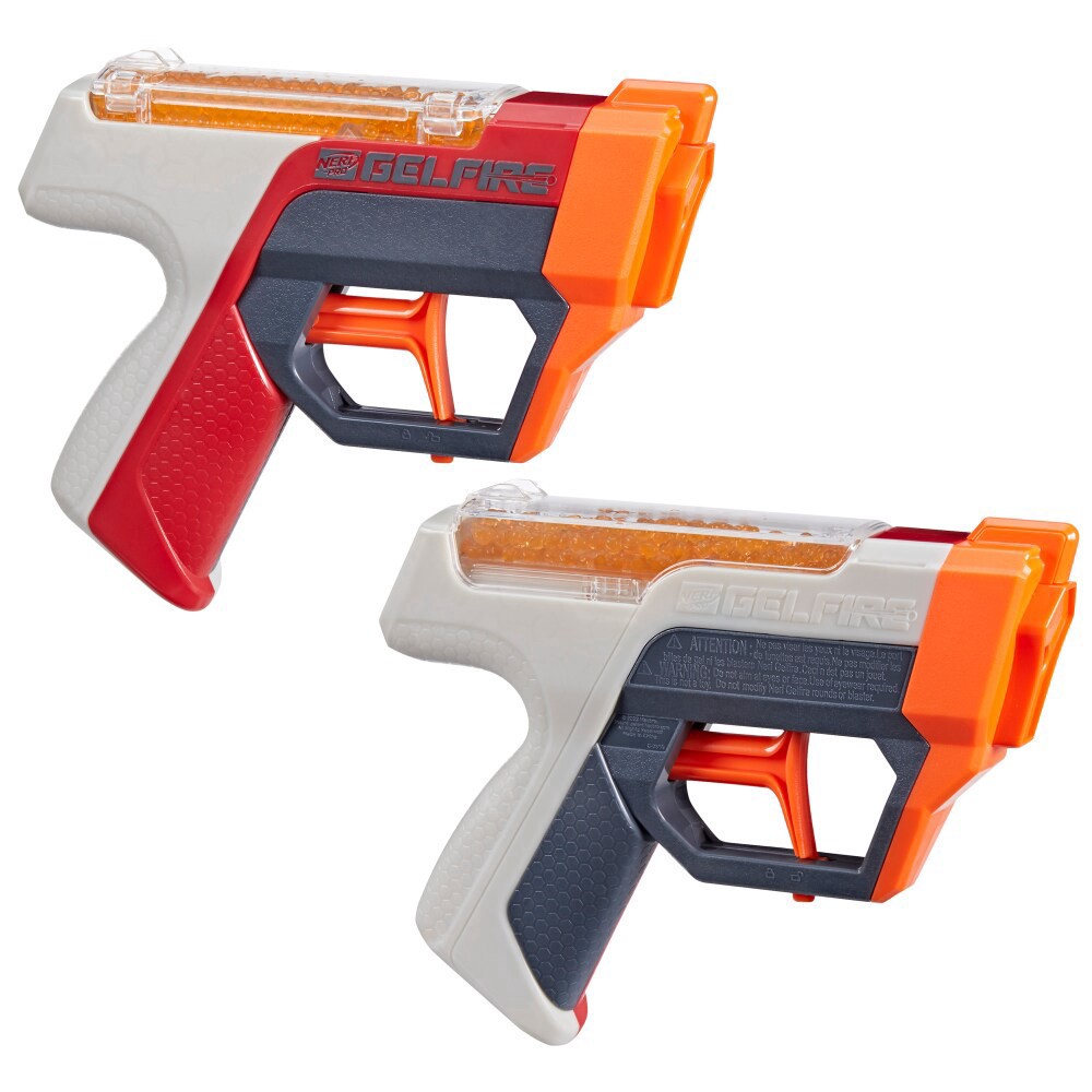 slide 4 of 5, Nerf Pro Gelfire Dual Wield Blasters - 2pk, 2 ct