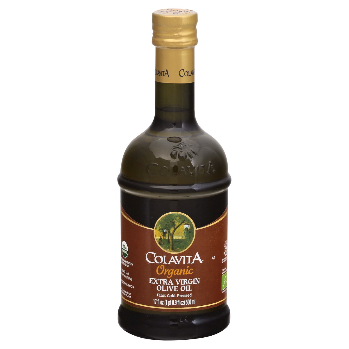 slide 1 of 9, Colavita Organic Premium Selection Extra Virgin Olive Oil, 17 fl oz