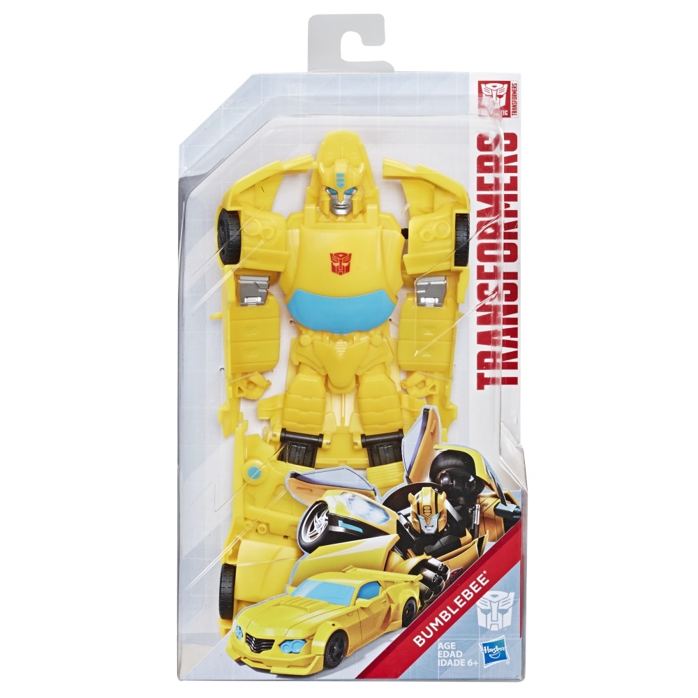 slide 1 of 1, Hasbro Transformers Toys Titan Changers Bumblebee Action Figure, 11 in