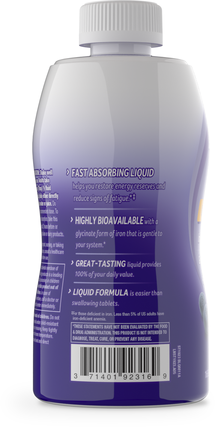 slide 4 of 4, Nature's Way Liquid Iron, 16 fl oz