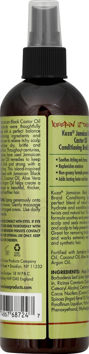 slide 6 of 8, Kuza Braid Spray 354 ml, 12 oz