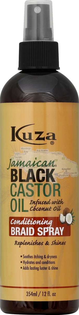 slide 1 of 8, Kuza Braid Spray 354 ml, 12 oz