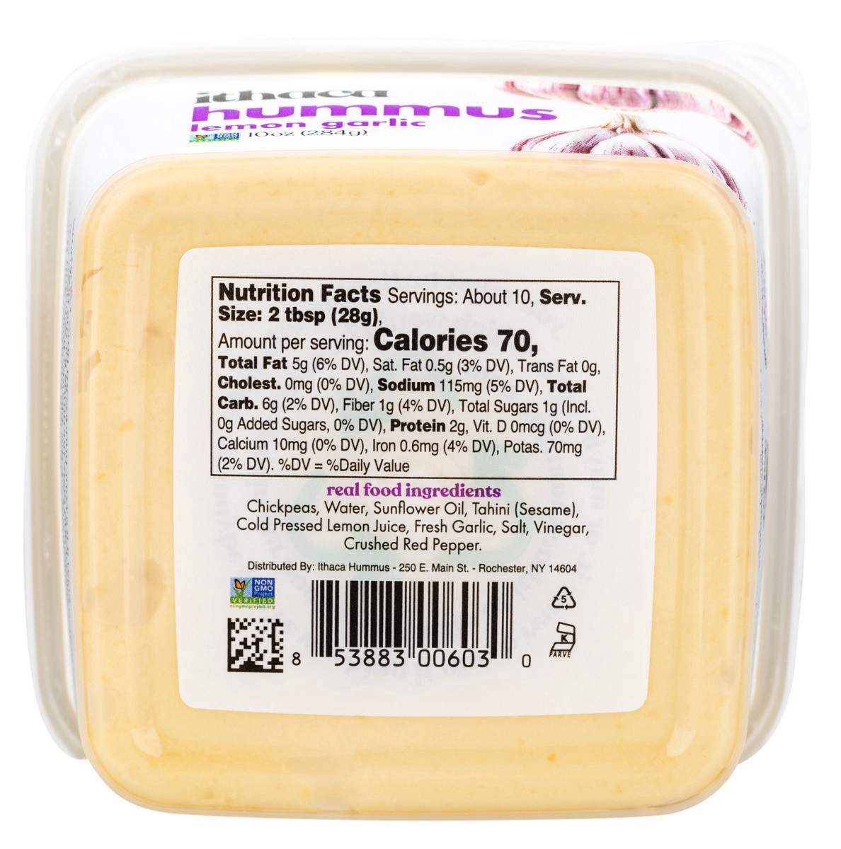 slide 4 of 7, Ithaca Hummus, Lemon Garlic, 10 oz