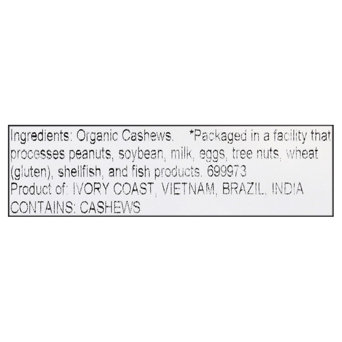 slide 8 of 10, JLM Cashews, Raw, Organic, 10 oz