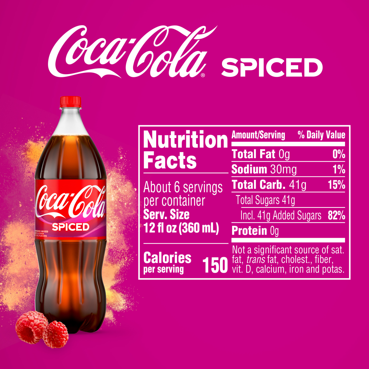 slide 13 of 13, Coca-Cola Spiced Bottle, 2 Liters, 2 liter