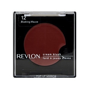 slide 1 of 1, Revlon Cream Blush With Pop-Up Mirror Blushing Mauve 12, 0.12 oz