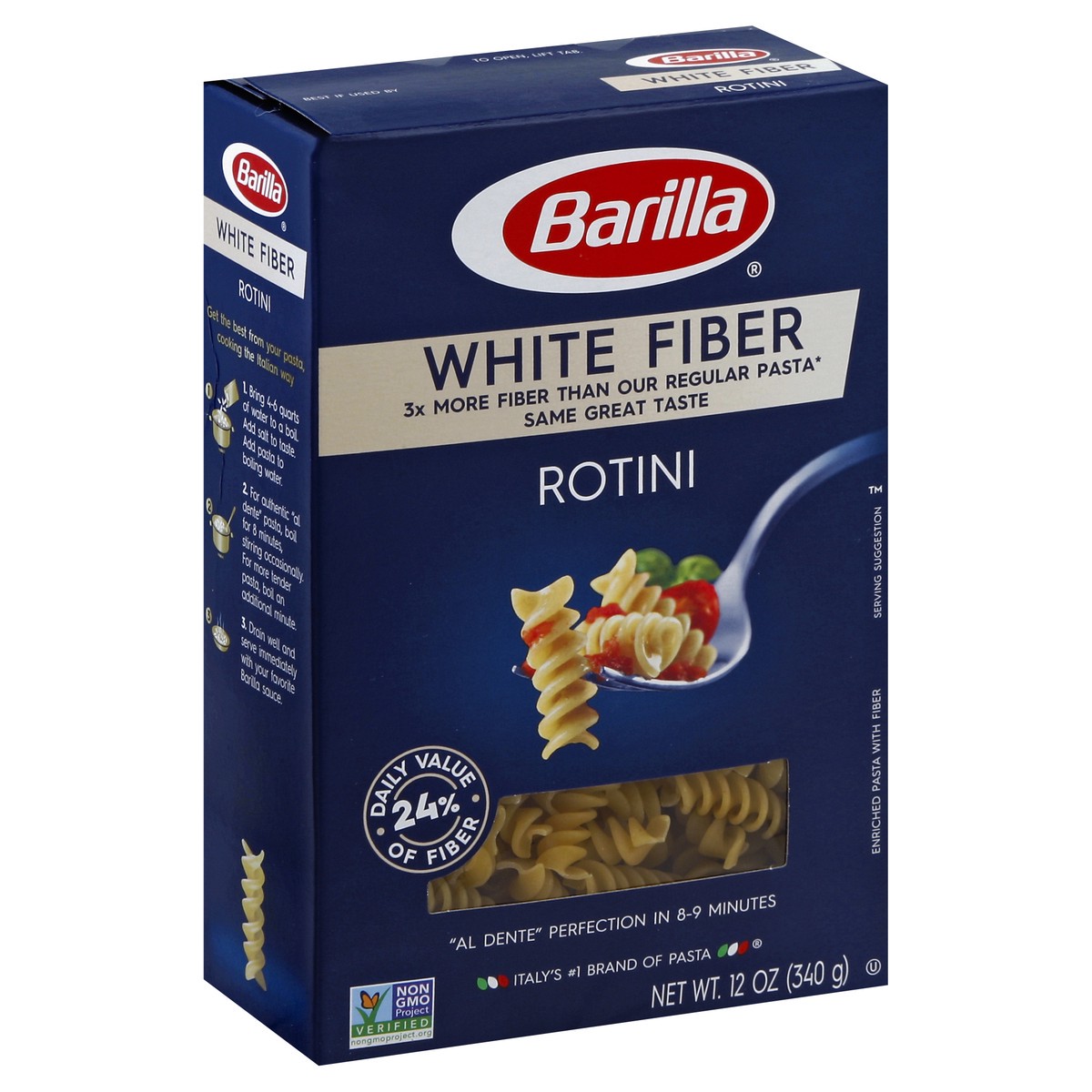 slide 3 of 5, Barilla Rotini 12 oz, 12 oz