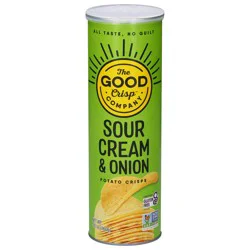 The Good Crisp Company Potato Crisps Sour Cream & Onion