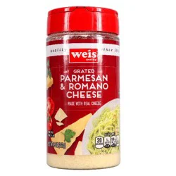 Weis Quality Parmesan & Romano Grated Cheese