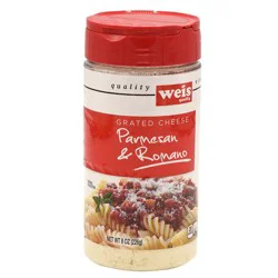 Weis Quality Parmesan & Romano Grated Cheese