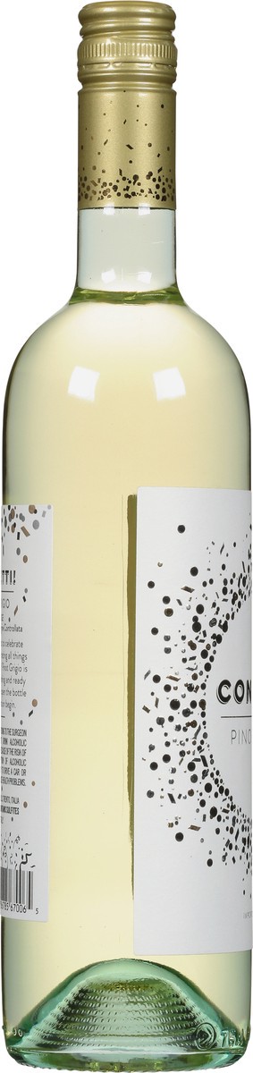slide 6 of 7, CONFETTI! Pinot Grigio, 750ml, 750 ml
