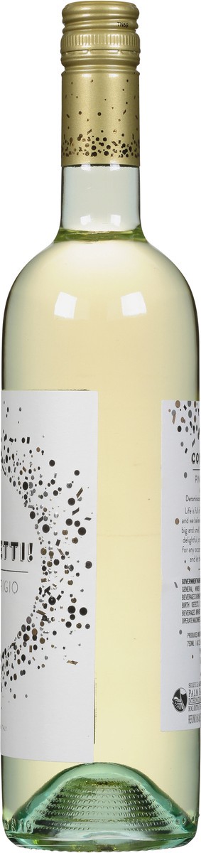 slide 7 of 7, CONFETTI! Pinot Grigio, 750ml, 750 ml