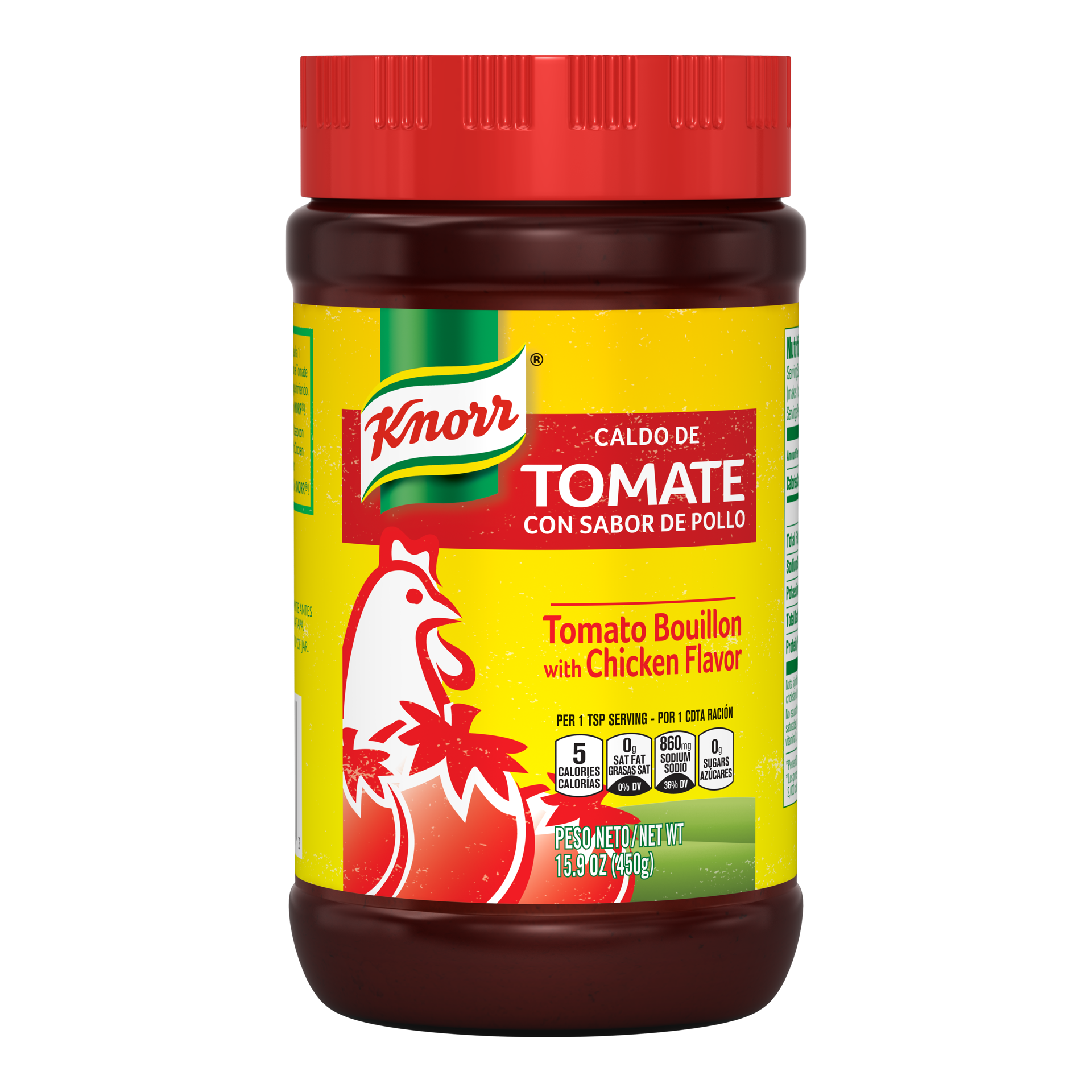 slide 3 of 6, Knorr Granulated Bouillon Tomato Chicken, 15.9 oz, 15.9 oz