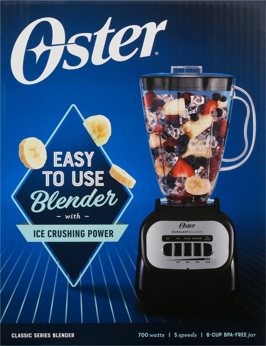 slide 6 of 9, Oster Classic Series 5 Speeds Blender 1 ea, 1 ct