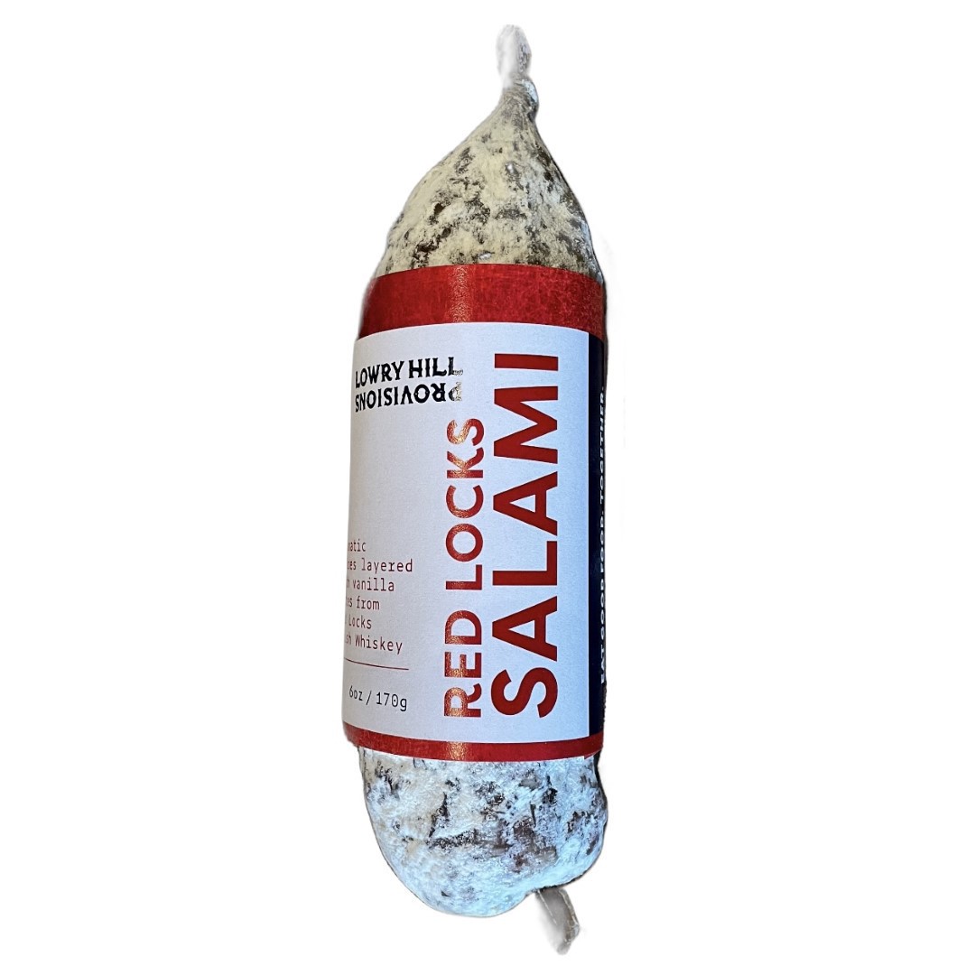 slide 1 of 1, Lowery Hill Prov. Red Locks Salami, 