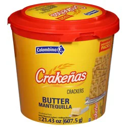 Colombina Butter Crackers 18 Packs