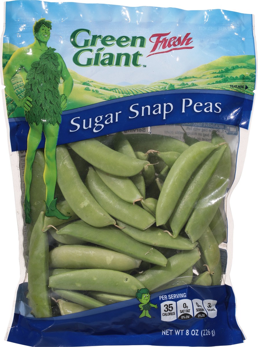 slide 9 of 14, Green Giant Snow Peas, 6 oz