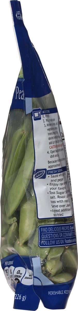slide 5 of 14, Green Giant Snow Peas, 6 oz