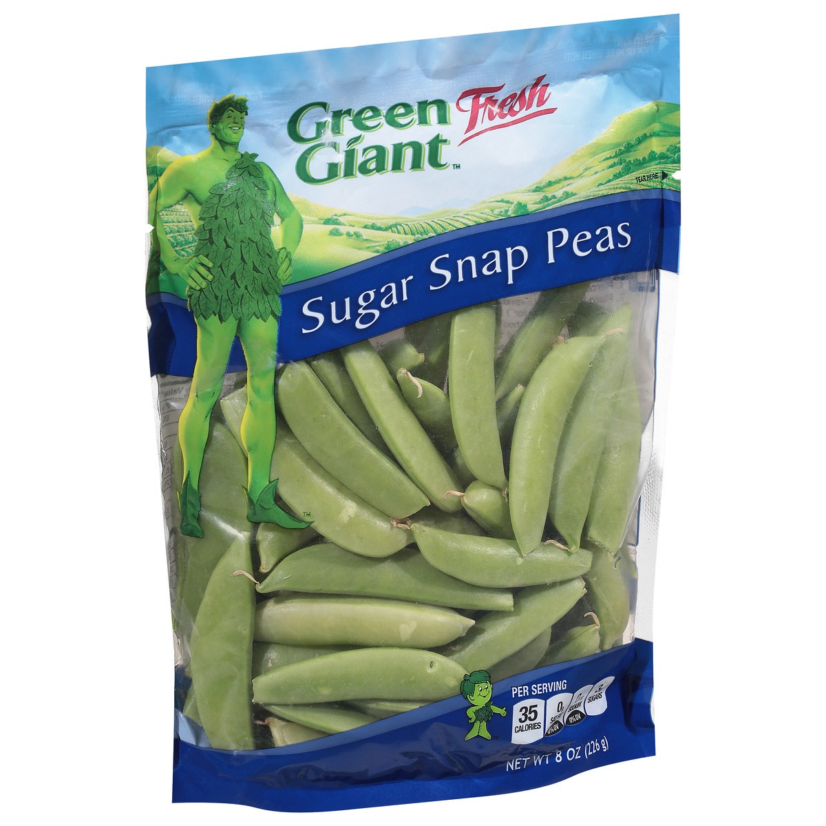 slide 10 of 14, Green Giant Snow Peas, 6 oz