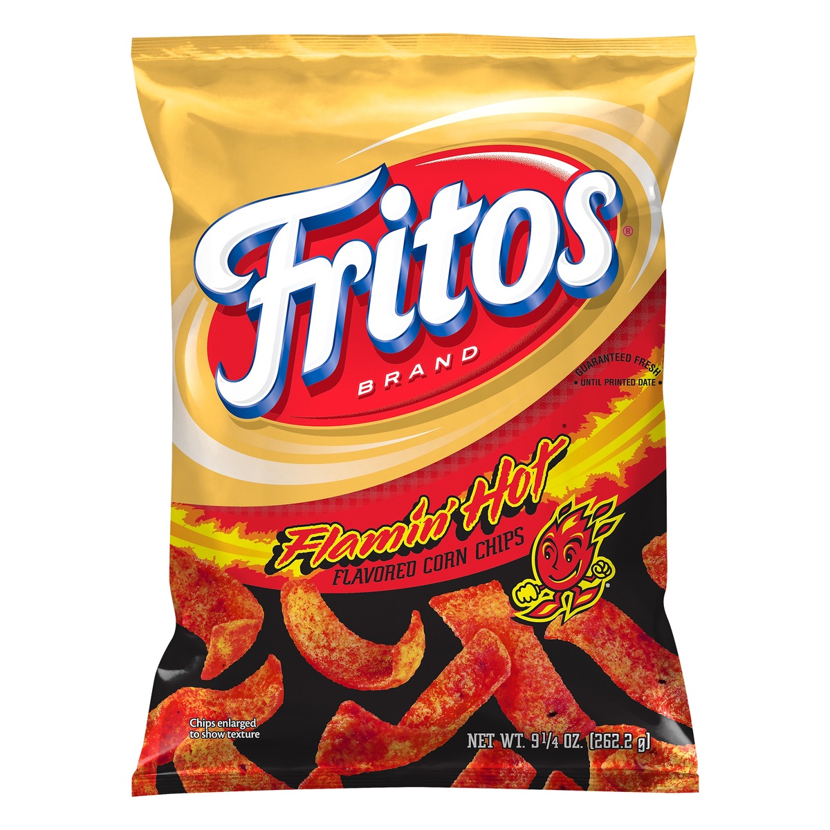 slide 1 of 1, Fritos Flamin' Hot Flavored Corn Chips 9.25 oz, 9.25 oz