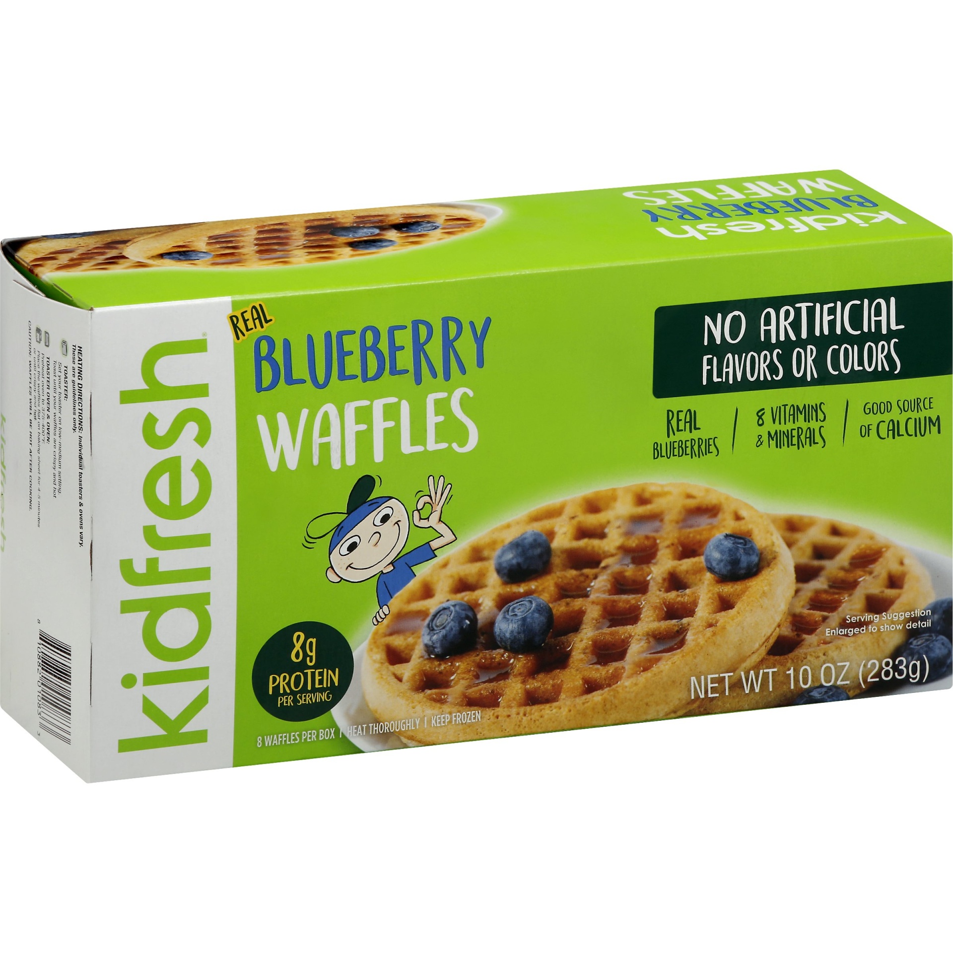 Kidfresh Blueberry Waffles 10 oz Shipt
