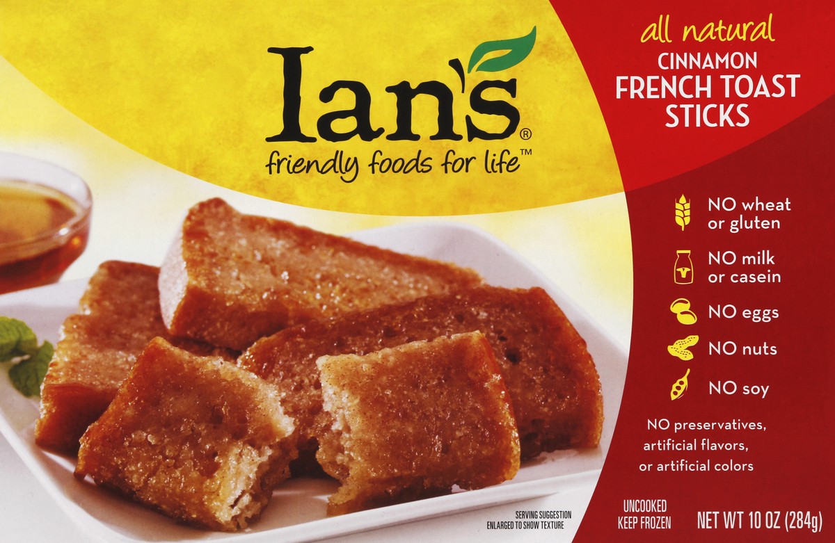 slide 1 of 4, Ian's French Toast Sticks 10 oz, 10 oz