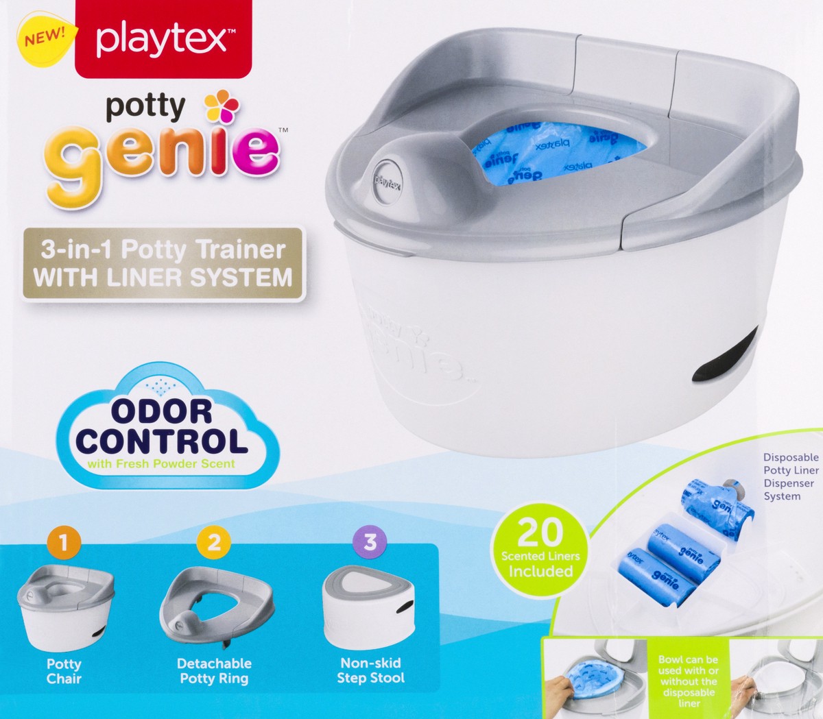 slide 8 of 11, Playtex Potty Genie Potty Trainer 1 ea, 1 ea