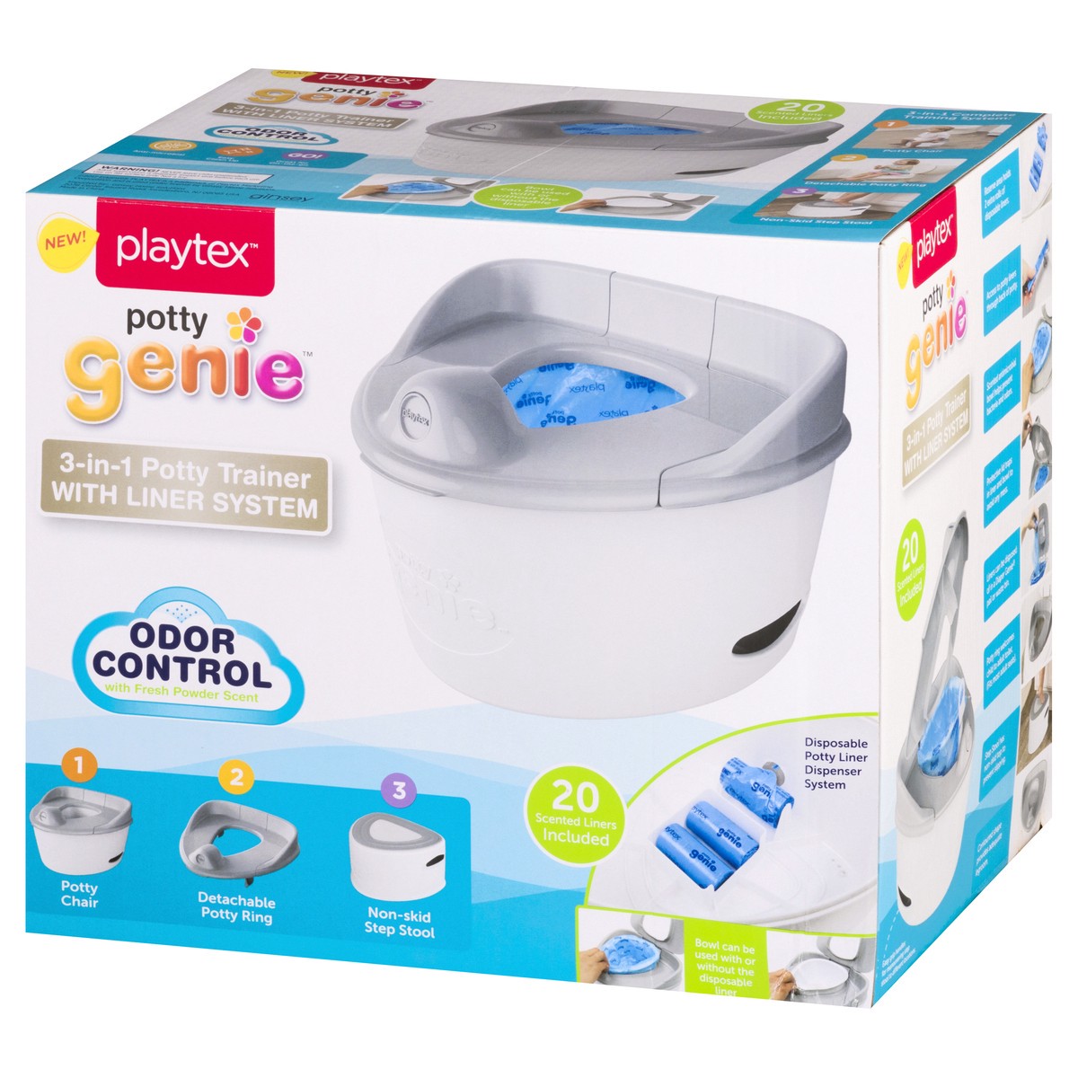 slide 10 of 11, Playtex Potty Genie Potty Trainer 1 ea, 1 ea