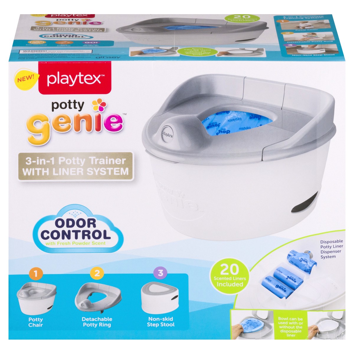 slide 1 of 11, Playtex Potty Genie Potty Trainer 1 ea, 1 ea