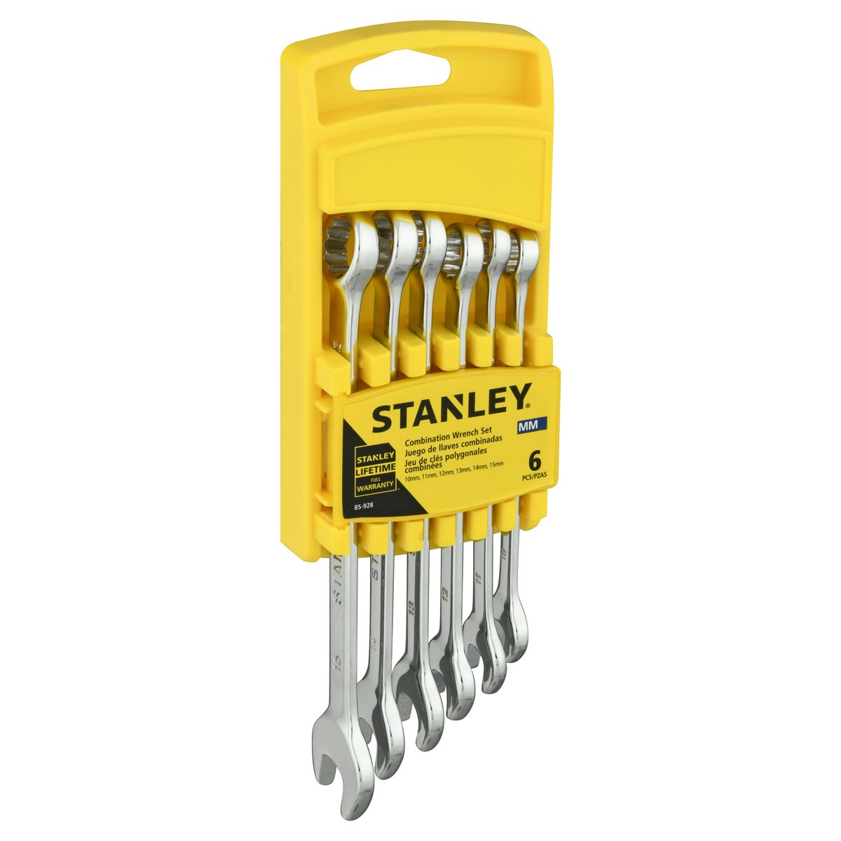 slide 6 of 9, Stanley Combination Wrench Set Metric, 1 ct