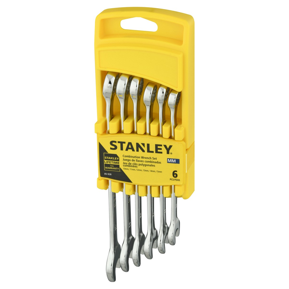 slide 5 of 9, Stanley Combination Wrench Set Metric, 1 ct