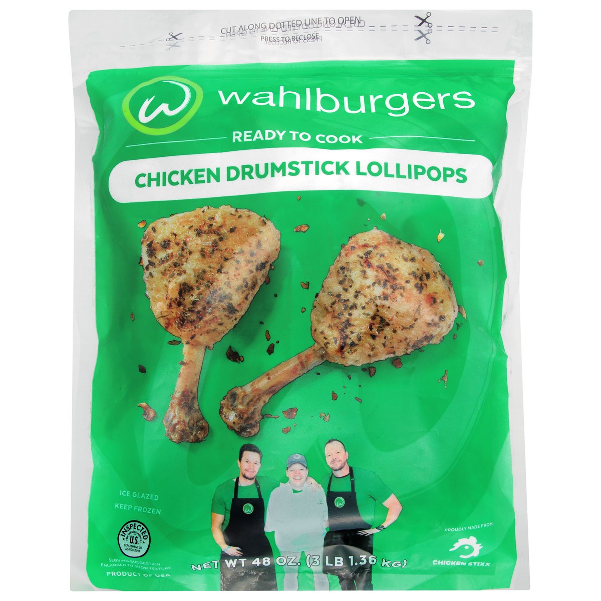 slide 6 of 13, Wahlburgers Chicken Drumstick Lollipops 48 oz, 48 oz
