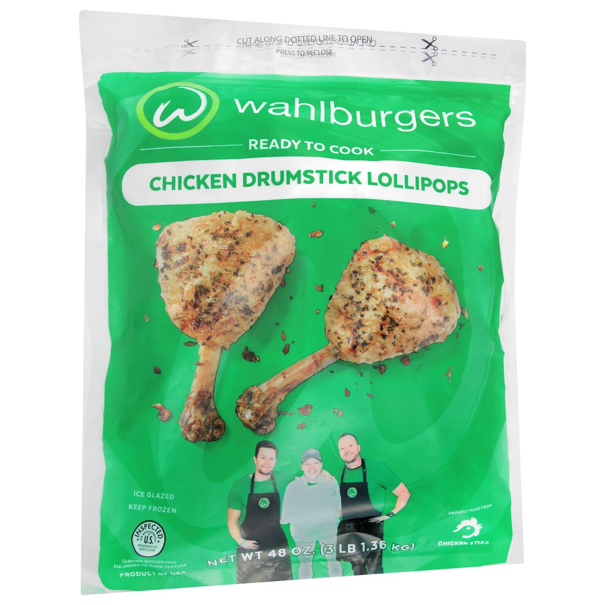 slide 7 of 13, Wahlburgers Chicken Drumstick Lollipops 48 oz, 48 oz