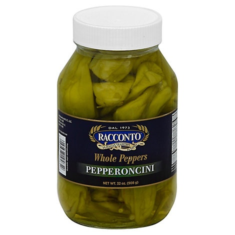 slide 1 of 1, Racconto Whole Peppers, 32 oz
