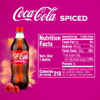 slide 8 of 13, Coca-Cola Spiced Bottles, 16.9 fl oz, 6 Pack, 101.4 oz